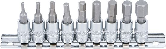 Socket Wrench Insert Kuuskant padrunite komplekt toll 3/32" - 3/8"