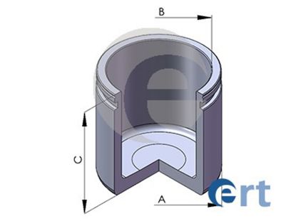 Piston, brake caliper CITROEN, OPEL, PEUGEOT