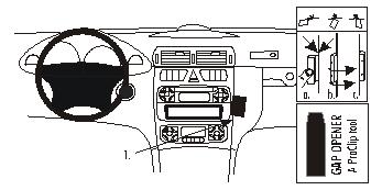 Trim Frame Mercedes Benz C- Class 00-02