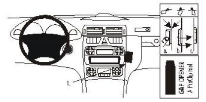 Trim Frame Mercedes Benz C- Class 00-02