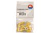 Terminal, electric universal parts rõngas M4 (4.3mm) kollane
