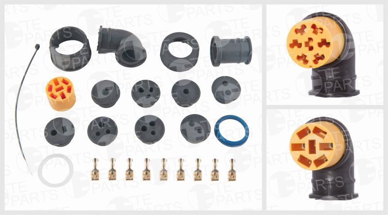 Cable Connector Kit 7 PIN komplekt ASPOCK / SCHMITZ CARGOBULL