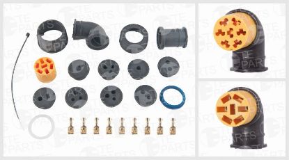 Cable Connector Kit 7 PIN komplekt ASPOCK / SCHMITZ CARGOBULL