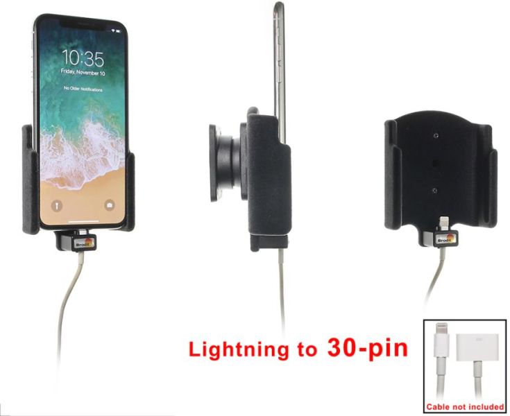 Mobile phone/PDA holder Apple iPhone X/XS oe lightning to 30p adapterile