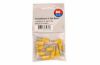 Terminal, electric universal parts plaat 6.3x0.8mm kollane