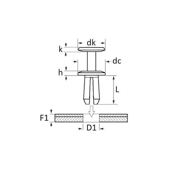 Luggage Tightener tüüblid PSA 10 tk