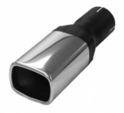 Centre/Rear Muffler Ots quattro 2,5" Square 70/90mm