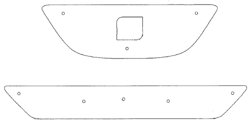 Trim/Protection Strip, radiator grille Seat Exeo 2010-