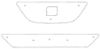 Trim/Protection Strip, radiator grille Seat Exeo 2010-