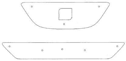 Trim/Protection Strip, radiator grille Seat Exeo 2010-