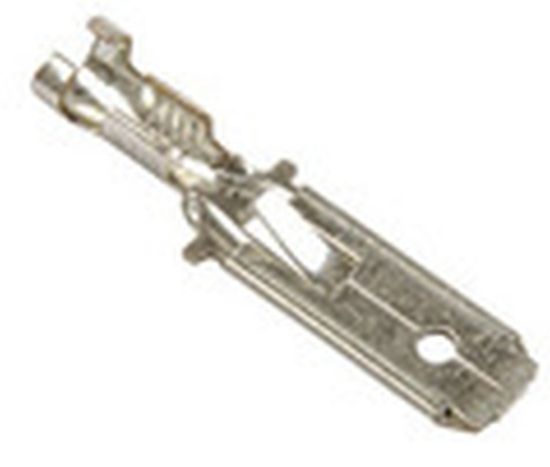 Terminal, electric universal parts plaat 6.3x0.8mm lukustuv 4-6mm2 ISA  10tk