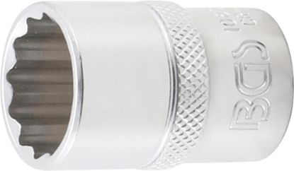 Socket Wrench Insert 1/2" Socket, 12-point, 19 mm