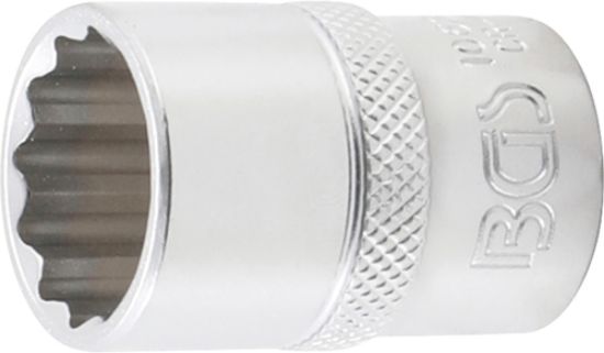 Socket Wrench Insert 1/2" Socket, 12-point, 19 mm