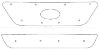 Trim/Protection Strip, radiator grille Kia Ceed 2007-2010