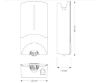 Charging station, electric vehicle Webasto Pure II 4,5m 22kW TYP2 SM