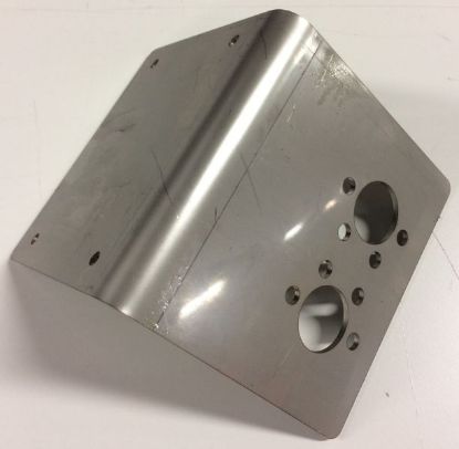 Flange plate, auxilliary heater AirTop 2000 EVO 40/55 L-mudel, roostevaba