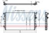 Radiator, engine cooling VW-TIGUAN    07-