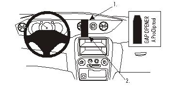 Trim Frame Daihatsu YRV 01-