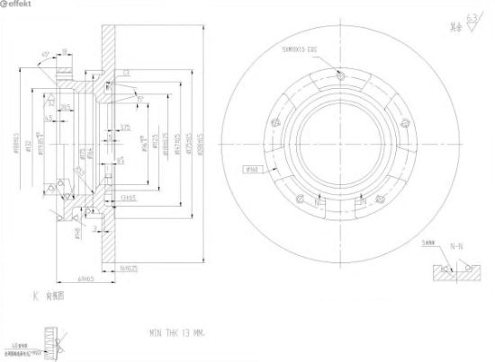 Brake Disc FORD - 1 764 283
