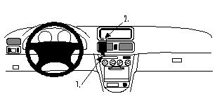 Trim Frame Toyota Corolla 98-00 (Wagon)