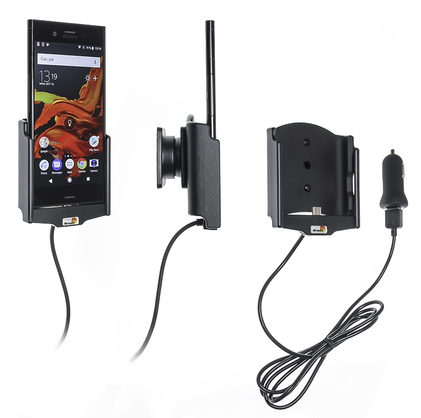 Mobile phone/PDA holder Sony Xperia XZ1 laadijaga