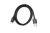Laadimiskaabel Micro-USB, 1.2m, must