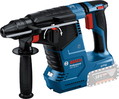 Electrical Tool Set (rechargeable) GBH 18V-24 C (solo; C), 18V, 4 - 24 mm