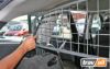 Barrier Mesh, boot-/cargo area BMW X3 [E83] 2004-2010, no sunroof