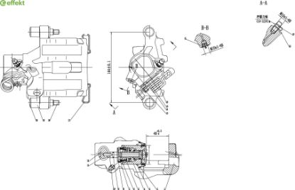 Brake Caliper VOLVO - 36000900