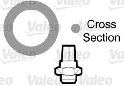 Gasket, coolant pipe Tihend - VAG - 7M0-820-749B, 20 tk