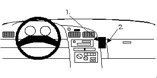 Trim Frame Toyota Celica 94-99