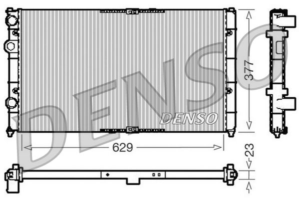 Radiator, engine cooling SEAT Inca / VOLKSWAGEN Caddy Radiator, engine cooling SEAT Inca / VOLKSWAGEN Caddy