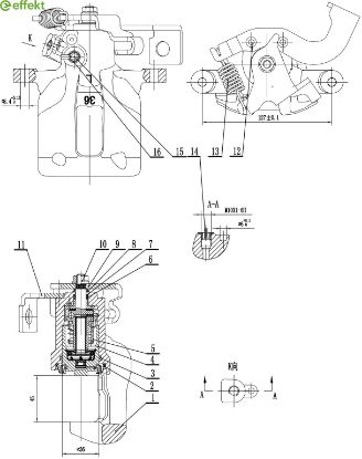 Brake Caliper TOYOTA - 47850-02100