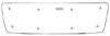 Trim/Protection Strip, radiator grille MB C-klass 1997-2001