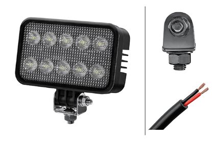 Worklight 1550lm, 12/24V ECE-R10 lähivalgustus
