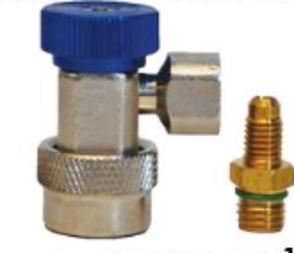 Gasket, coolant pipe R134a LP M14x1,5 + adapter 1/4" sinine 1tk