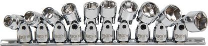 Socket Wrench Insert 3/8" Liikuva peaga padrunite komplekt 10-19mm