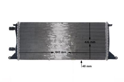 Radiator, engine cooling MB GLE / GLS-CLASS