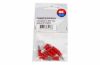 Terminal, electric universal parts plaatpistik 2.8x0.8mm punane