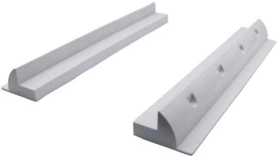 Päikesepaneelid 680mm (2tk) külgedele/otstele, valget värvi