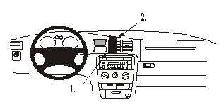 Trim Frame Opel Vectra B96-