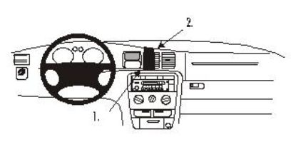 Trim Frame Opel Vectra B96-