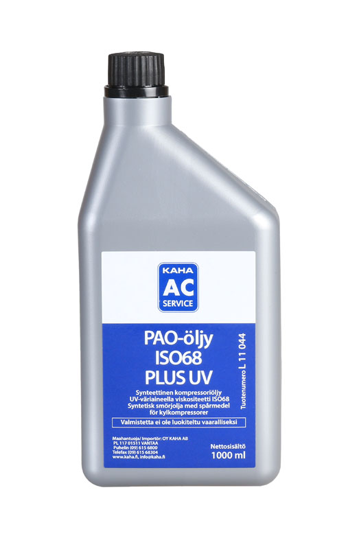 Oil, compressor PAO68 PLUS UV 1000ml