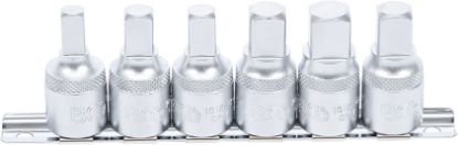 Oil Sump Wrench Set 6-piece Drain Plug Key Set, 8-14 mm