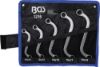 Double Ring Spanner Set 5-piece S-type Ring Spanner Set, 10x11-18x19 mm
