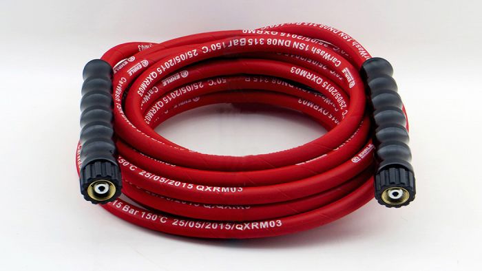 High Pressure Cleaner DN08 kõrgsurve voolik tugevdusega 2xkaitse punane