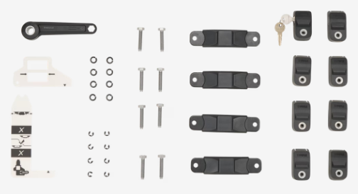 Mounting Set, roof rack Mounting Brackets (4 pack)