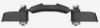 Mounting Set, roof rack Mounting Brackets (4 pack)