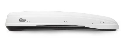 Roof Box (225x90x39cm; 500L), White Glossy