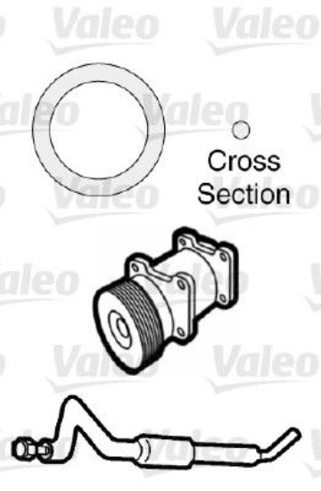 Gasket, coolant pipe VOLVO